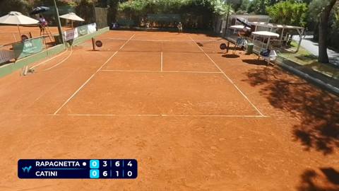 the game that made it 3-6, 6-1, 3-0 3-6, 6-1, 3-0