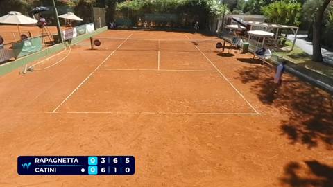 the game that made it 3-6, 6-1, 4-0 3-6, 6-1, 4-0