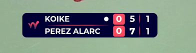 overlay at 5-7, 1-0